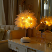 Feathered Fantasy Lamp