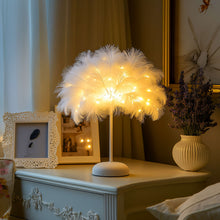 Feathered Fantasy Lamp