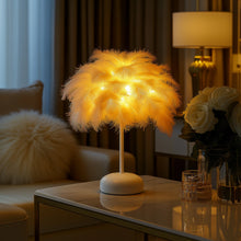 Feathered Fantasy Lamp