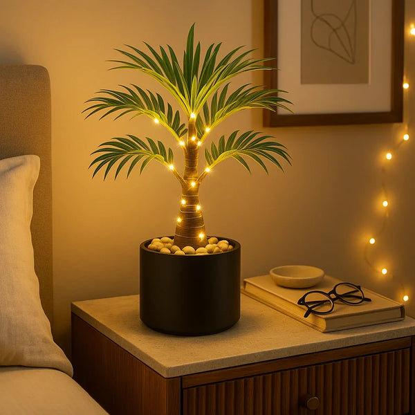 Island Palm Lamp