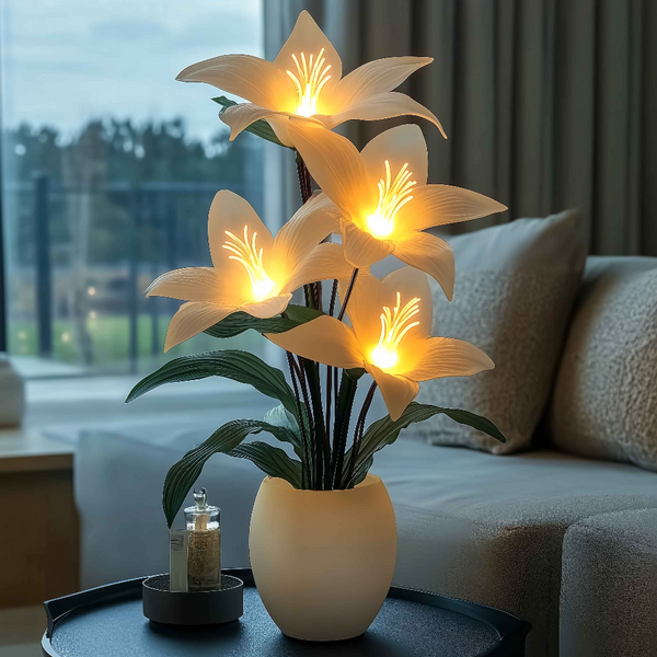 Luminous Lily Lamp