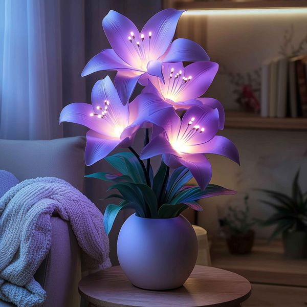 Luminous Lily Lamp