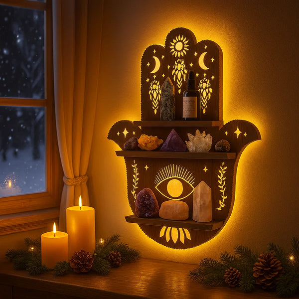 Mystic Hamsa Shelf