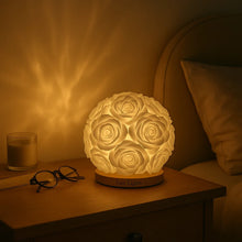 Natural Glow Rose Lamp
