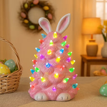 Petal Pink Christmas Bunny