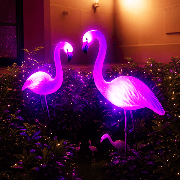 Pink Flamingo Lights