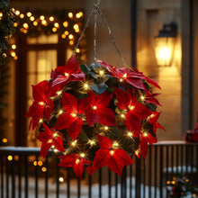Poinsettia Hanging Light