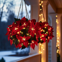 Poinsettia Hanging Light