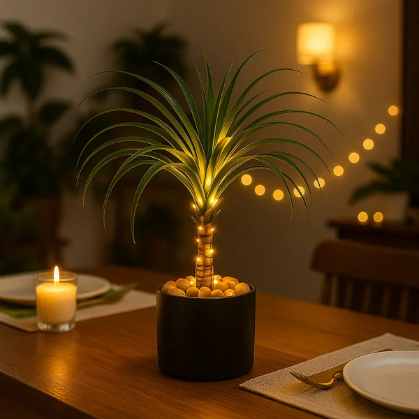 Ponytail Palm Lamp