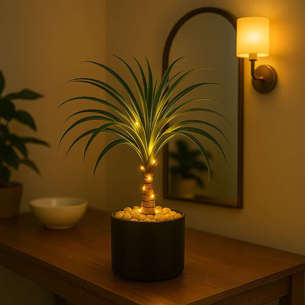 Ponytail Palm Lamp