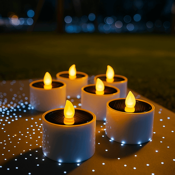 Solar Flame Candles