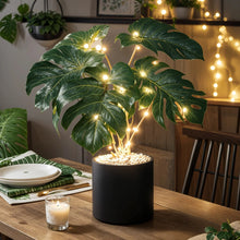 Tropical Monstera Lamp