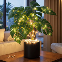 Tropical Monstera Lamp