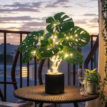 Tropical Monstera Lamp