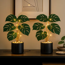 Tropical Monstera Lamp