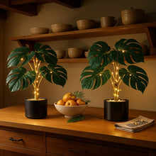 Tropical Monstera Lamp