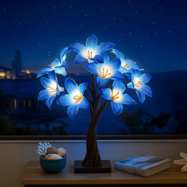 Twilight Lily Lamp